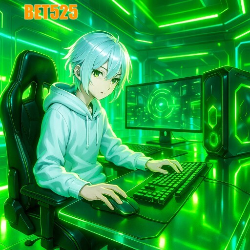 Tela do aplicativo BET525 com interface moderna e notificações em tempo real