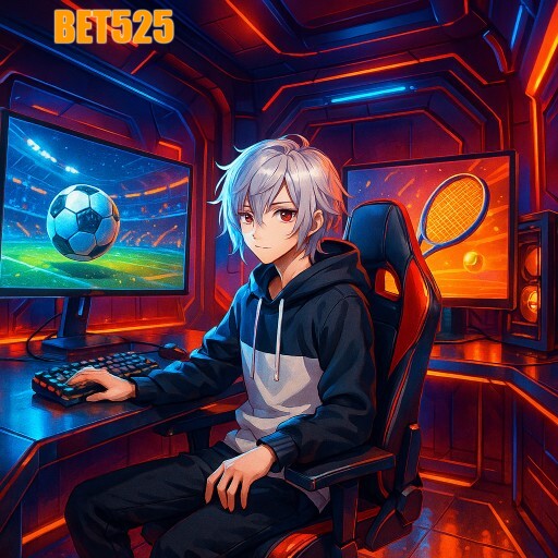 Imagem promocional da BET525 mostrando a plataforma e suas vantagens