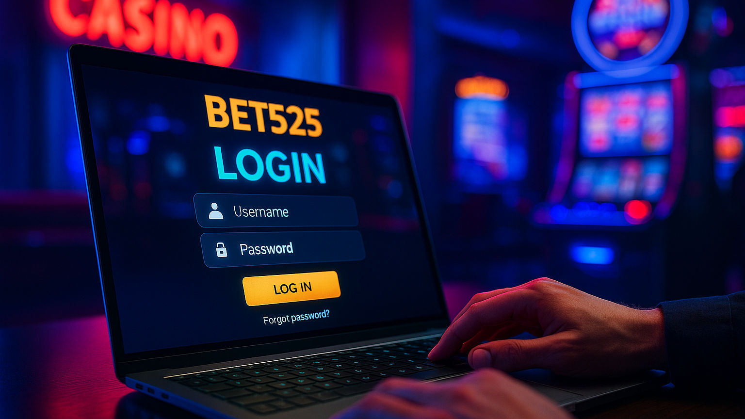 Login no Cassino BET525
