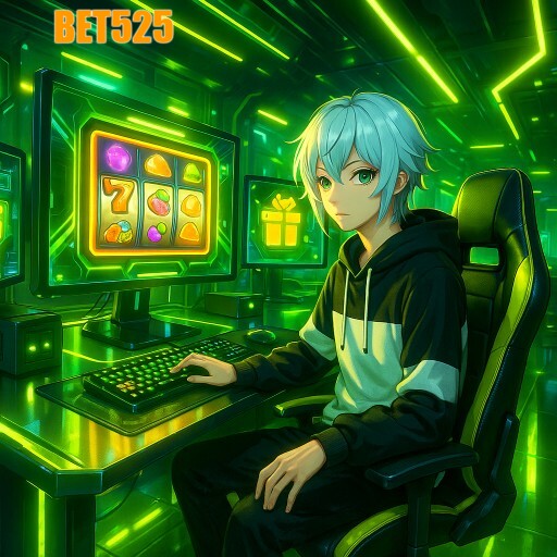 Imagem promocional da BET525 mostrando a plataforma e suas vantagens