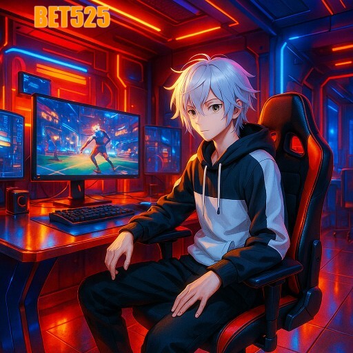 Imagem promocional da BET525 mostrando a plataforma e suas vantagens